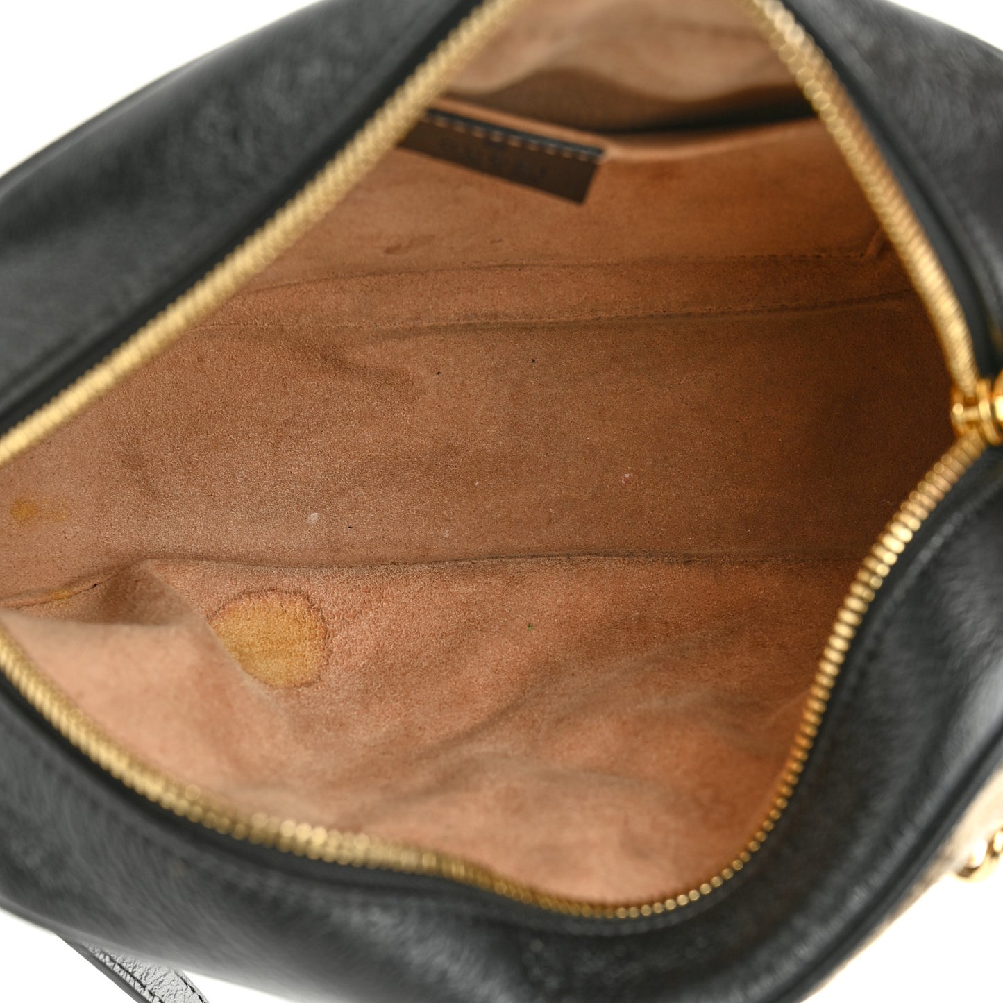 Monogram Matelasse Diagonal Small GG Marmont Chain Shoulder Bag Beige Black