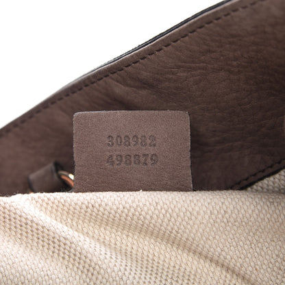 Gucci Vitello Range Medium Soho Chain Shoulder Bag Grey Field 7 of 7