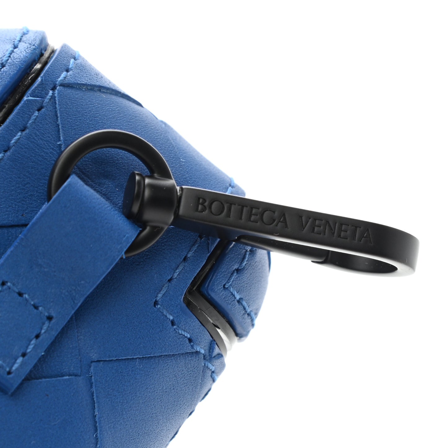 Nappa Intrecciato Airpods Case Blue