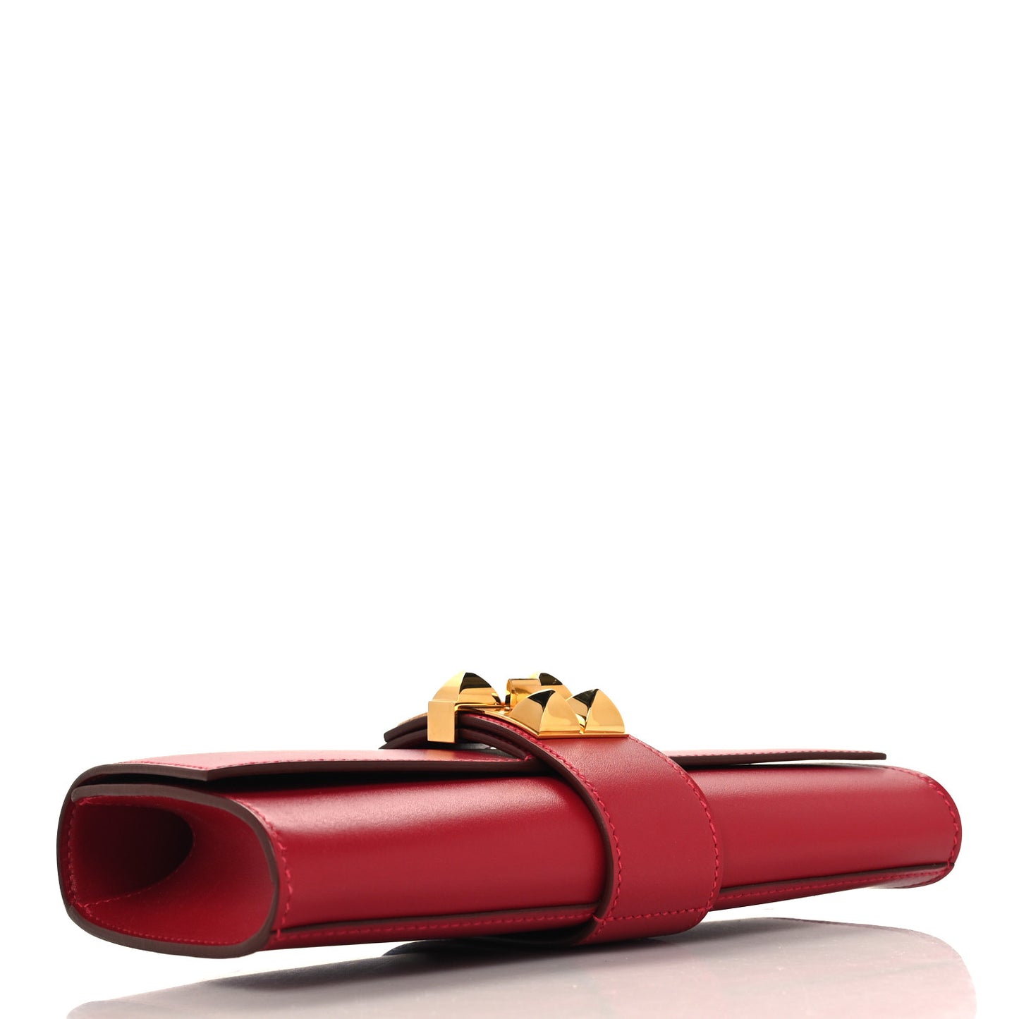 Tadelakt Medor 23 Clutch Rouge Vif