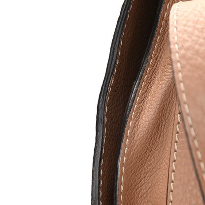 Chloe Calfskin Medium Marcie Round Crossbody Bag Nut 15 of 17
