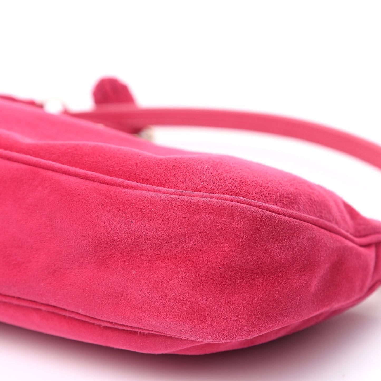 Suede Box Shoulder Bag Peonia