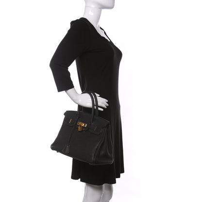 Hermes Togo Birkin 30 Black 2 of 19