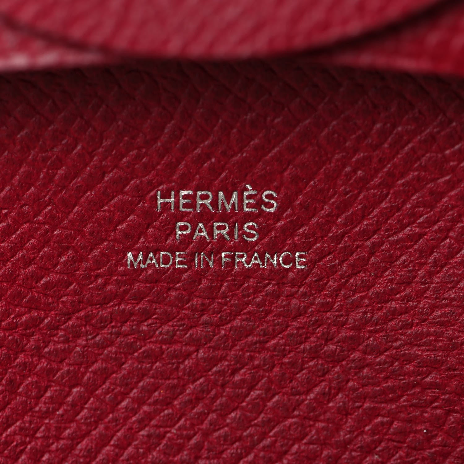Hermes Epsom Bastia Coin Purse Rubis 5 of 6