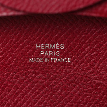 Hermes Epsom Bastia Coin Purse Rubis 5 of 6