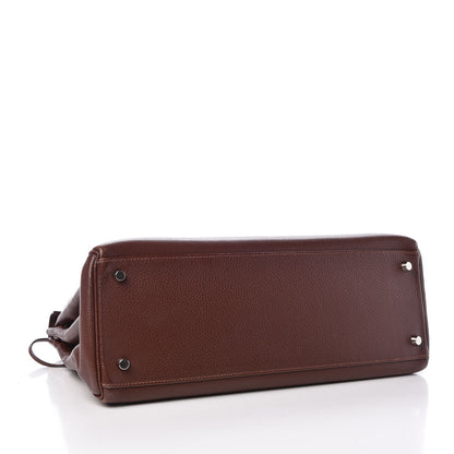 Hermes Evergrain Kelly Retourne 35 Havane 27 of 68
