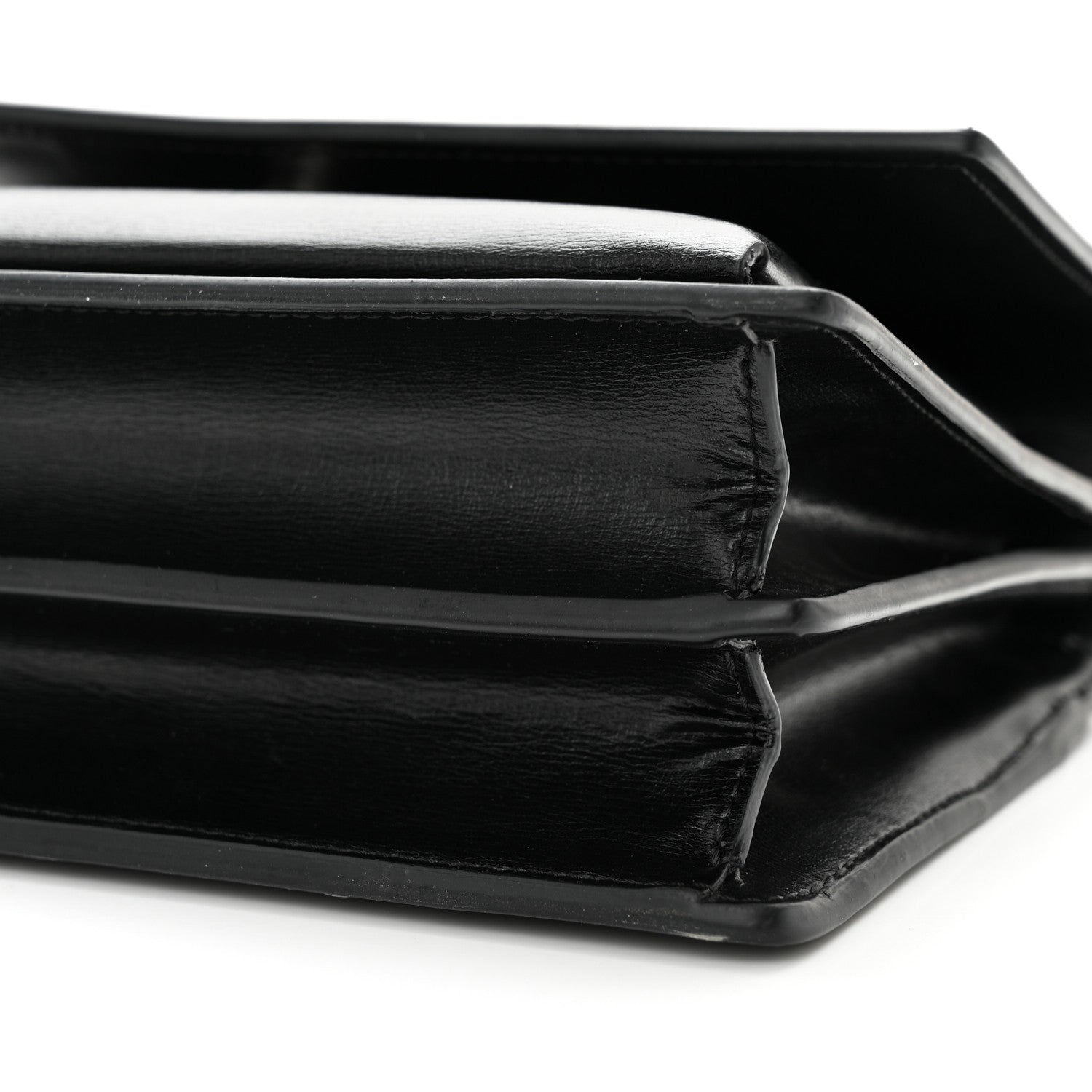 Saint Laurent Calfskin Medium Monogram Sunset Black 10 of 12