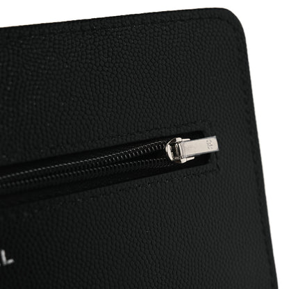 Chanel Caviar Quilted Crystal Star Wallet On Chain Black 12 of 14