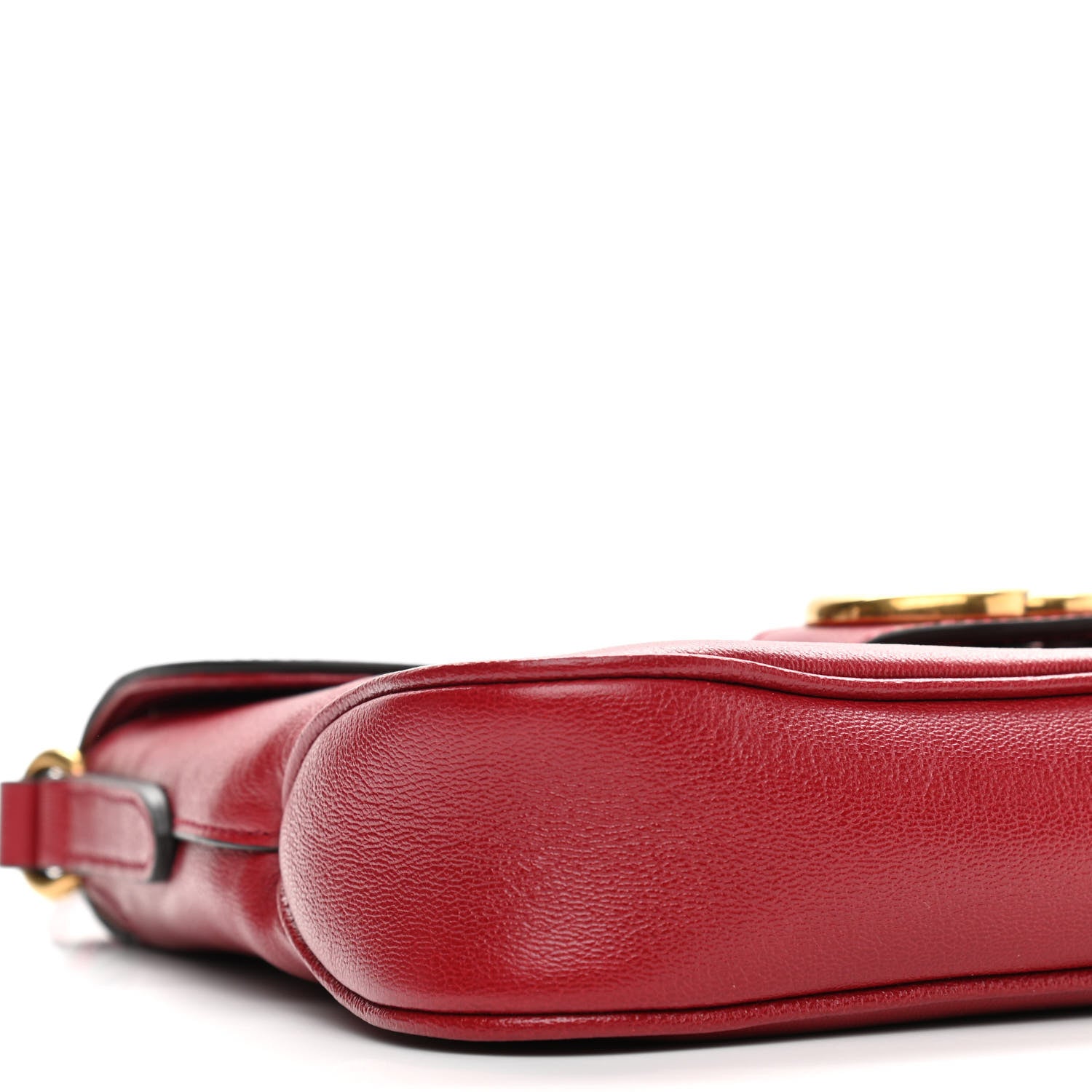 Gucci New Sakai Calfskin Lux Small Dahlia Messenger Shoulder Bag New Cherry Red 9 of 11