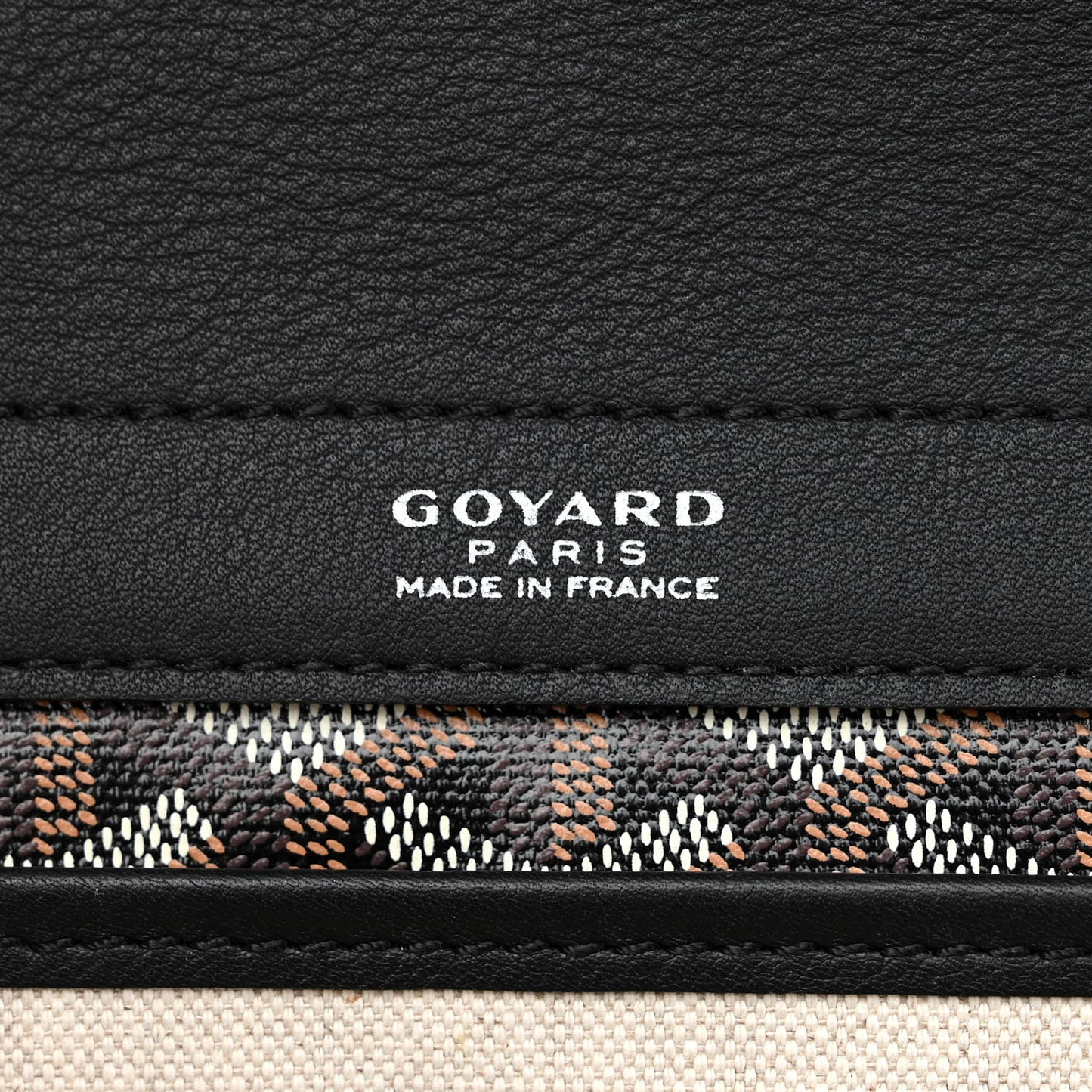 Goyardine Rouette PM Black
