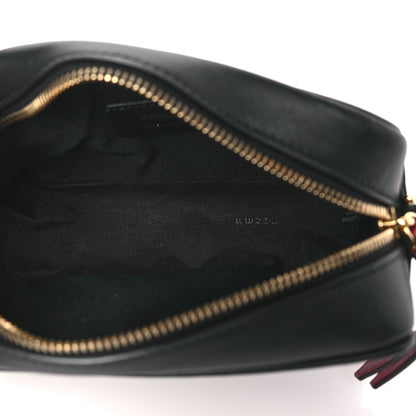 Fendi Vitello Century Bi-Color FF 1974 Embossed Mini Camera Case Maya Black 5 of 10