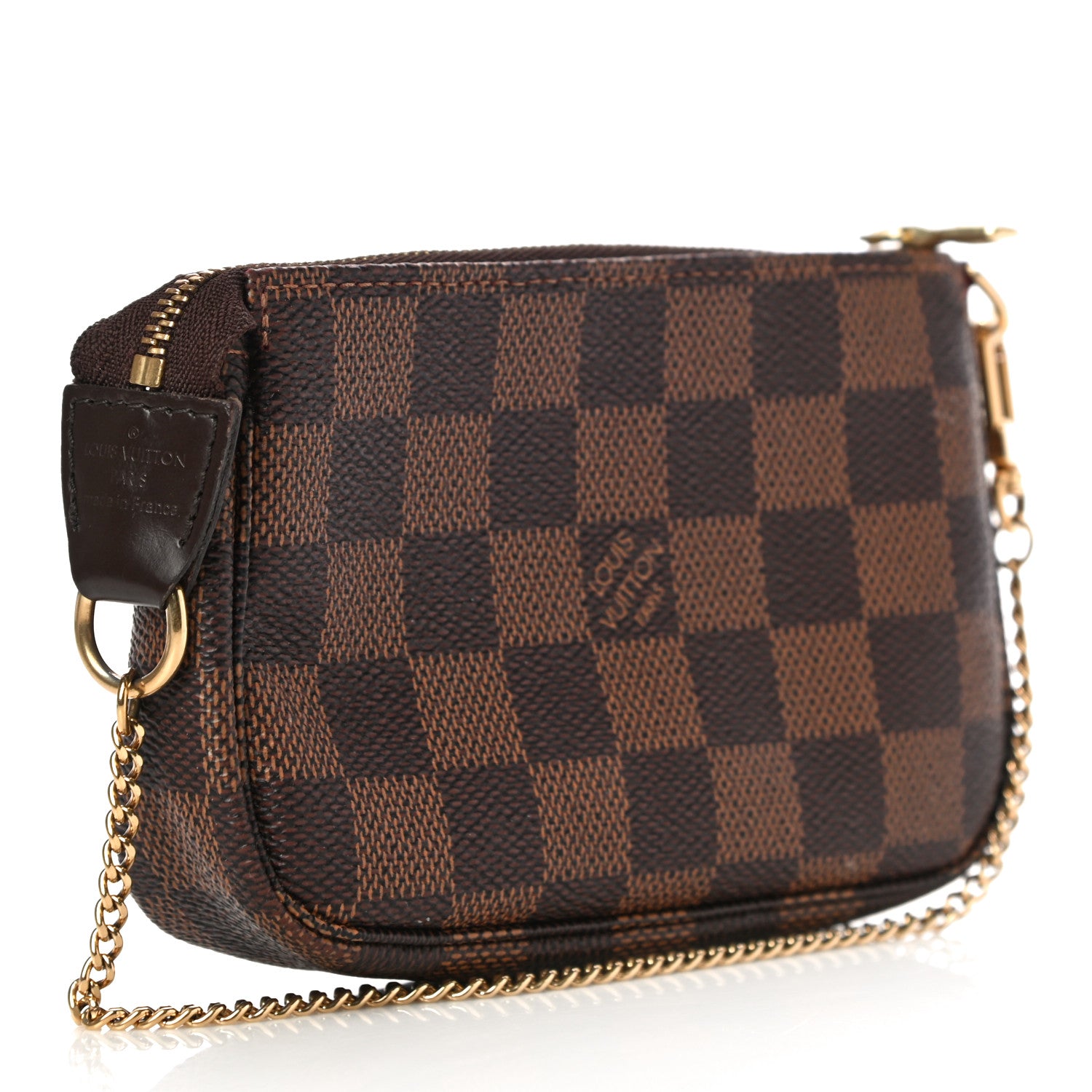 Louis Vuitton Damier Ebene Mini Pochette Accessories 2 of 11