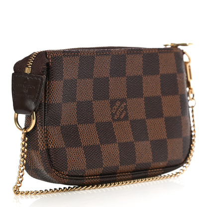 Louis Vuitton Damier Ebene Mini Pochette Accessories 2 of 11