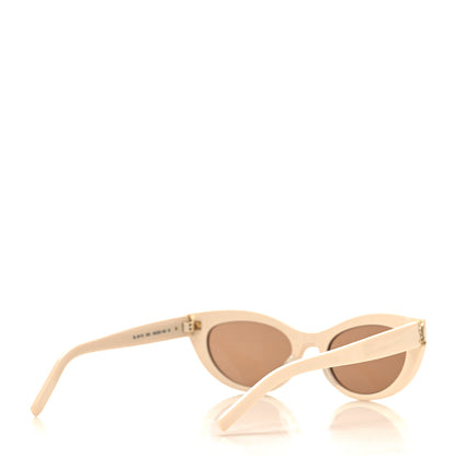 Saint Laurent Cat Eye SL M115 Sunglasses Ivory 4 of 8