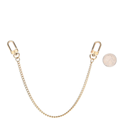 Louis Vuitton XL Pochette Extender Key Ring Chain Gold 2 of 3