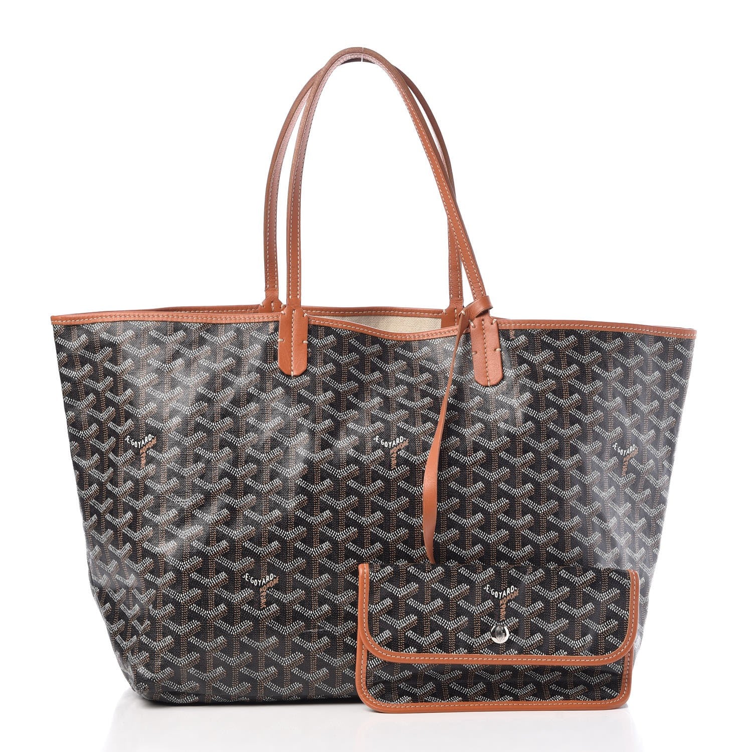 Goyard Goyardine Saint Louis PM Black Gold 1 of 14