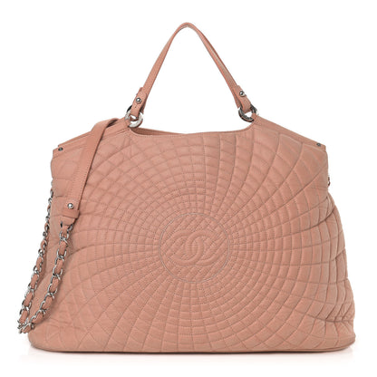 Chanel Iridescent Calfskin Large Sea Hit Tote Pink 1 of 10