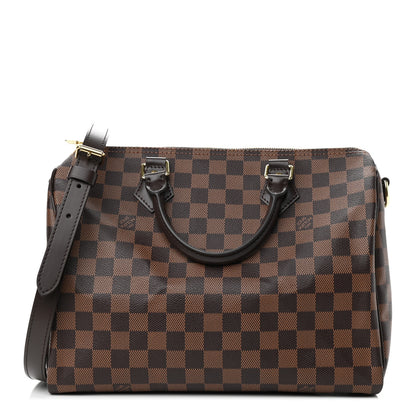 Louis Vuitton Damier Ebene Speedy Bandouliere 30 1 of 9