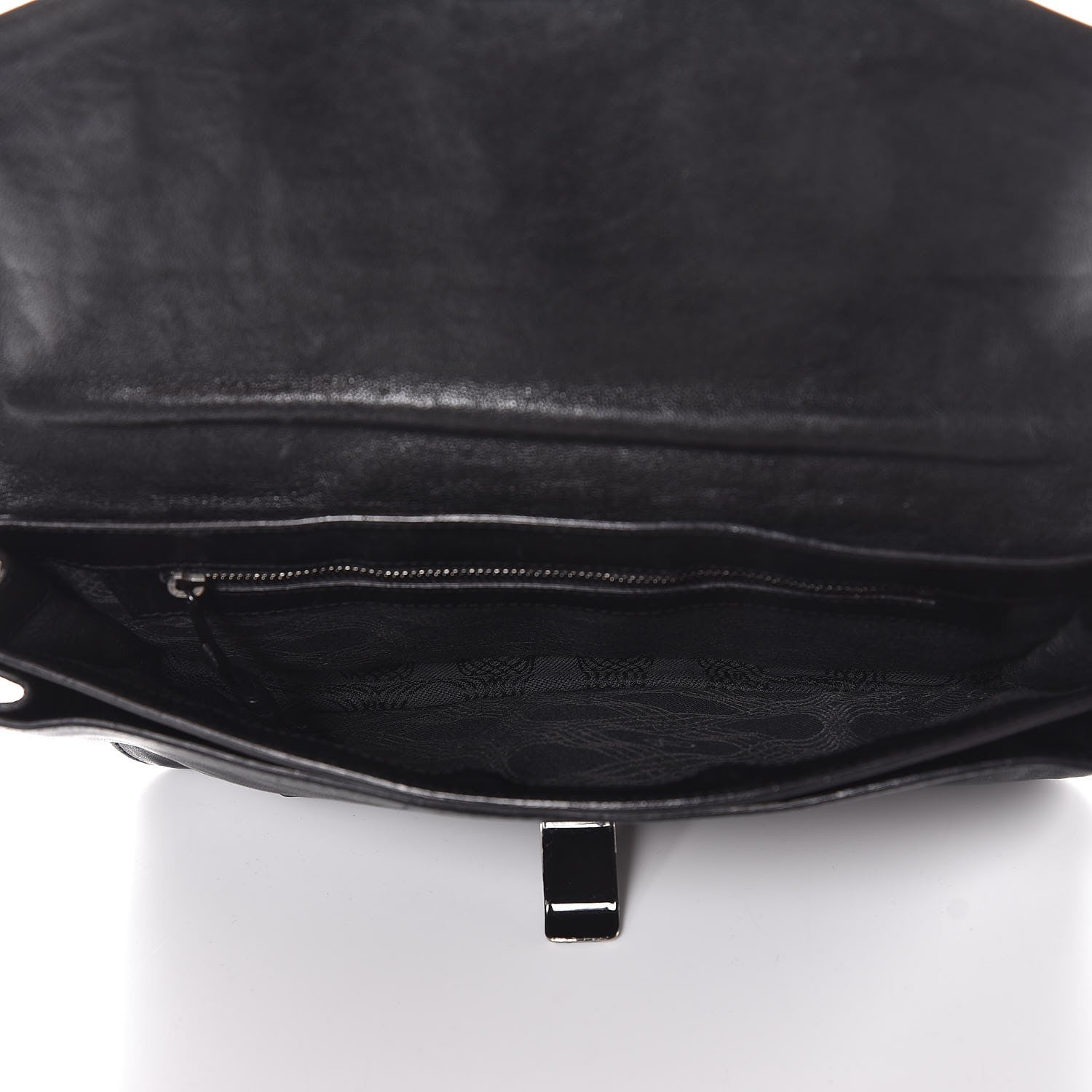 Proenza Schouler Lambskin PS1 Pochette Clutch Black 5 of 7