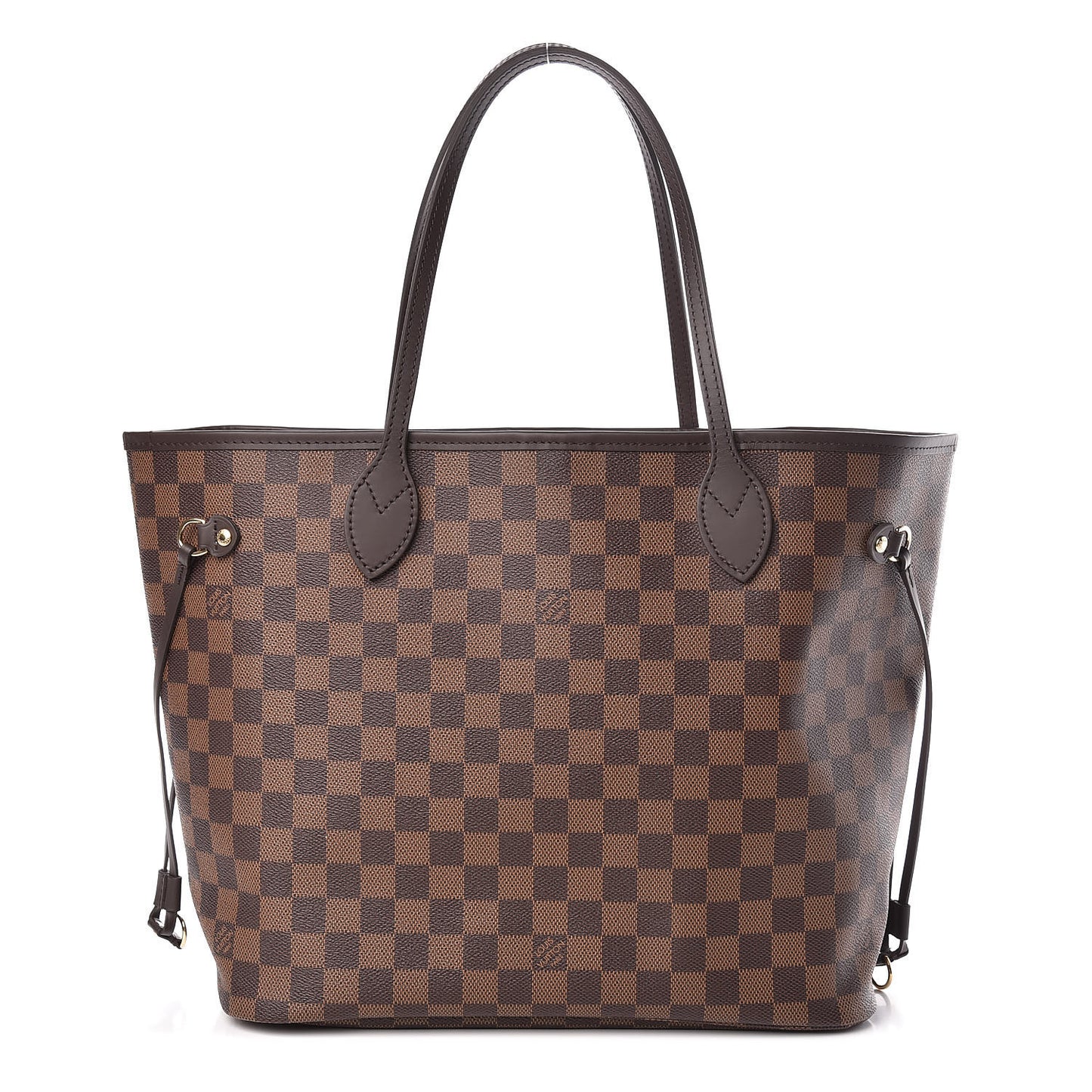 Damier Ebene Neo Neverfull MM Rose Ballerine