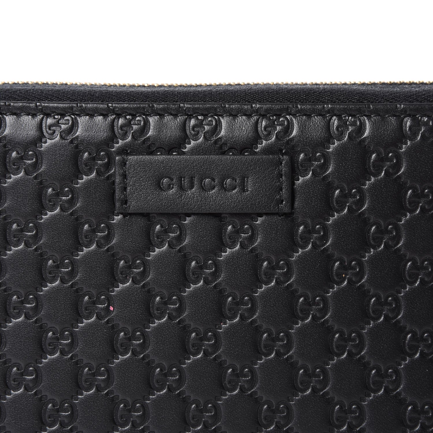 Gucci Soft Microguccissima Zip Around Organizer Wallet Black 10 of 11