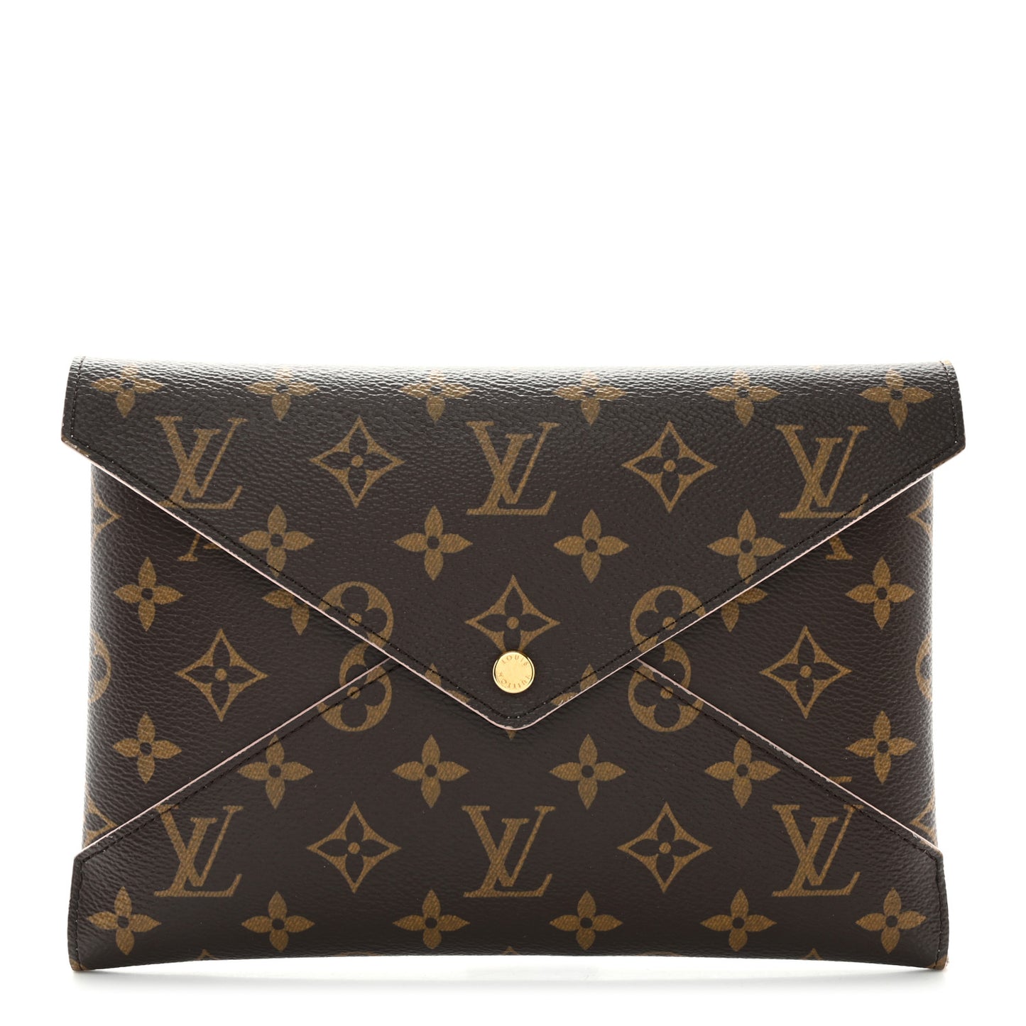 Monogram Large Kirigami Pochette Insert Rose Ballerine