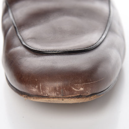 Gucci Calfskin Mens Princetown Slippers 11 Fondente Brown 15 of 18