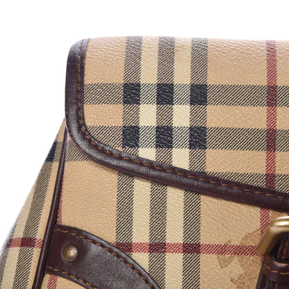 Burberry Haymarket Check Buckle Satchel 14 of 30