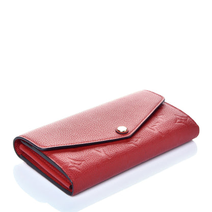 Louis Vuitton Empreinte Sarah Wallet NM Cherry 4 of 6