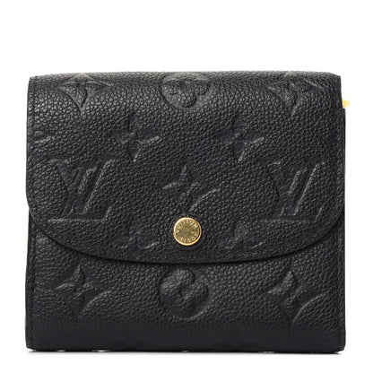 Louis Vuitton Empreinte Ariane Wallet Black 1 of 7