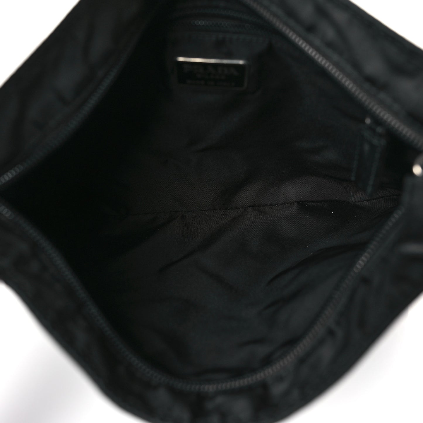 Tessuto Nylon Sport Shoulder Bag Black