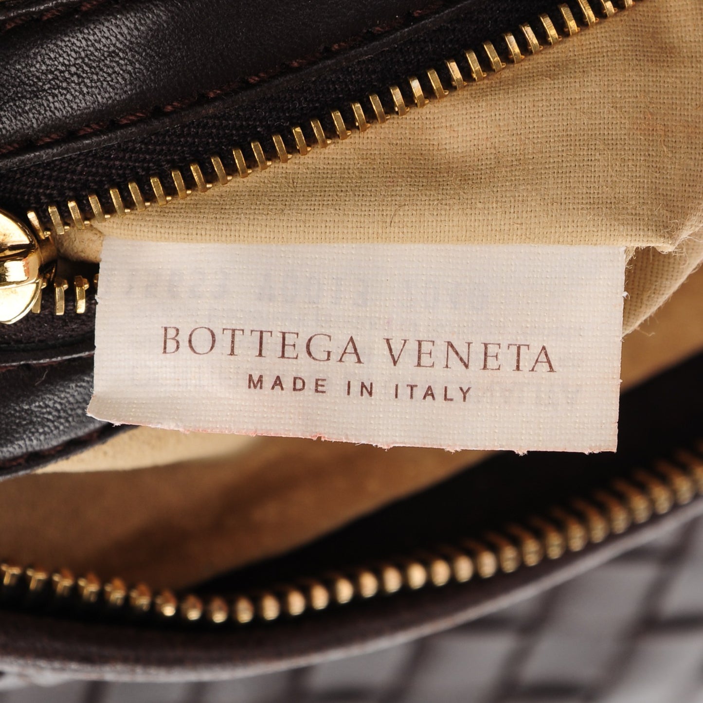 Nappa Intrecciato Medium Veneta Hobo Ebano