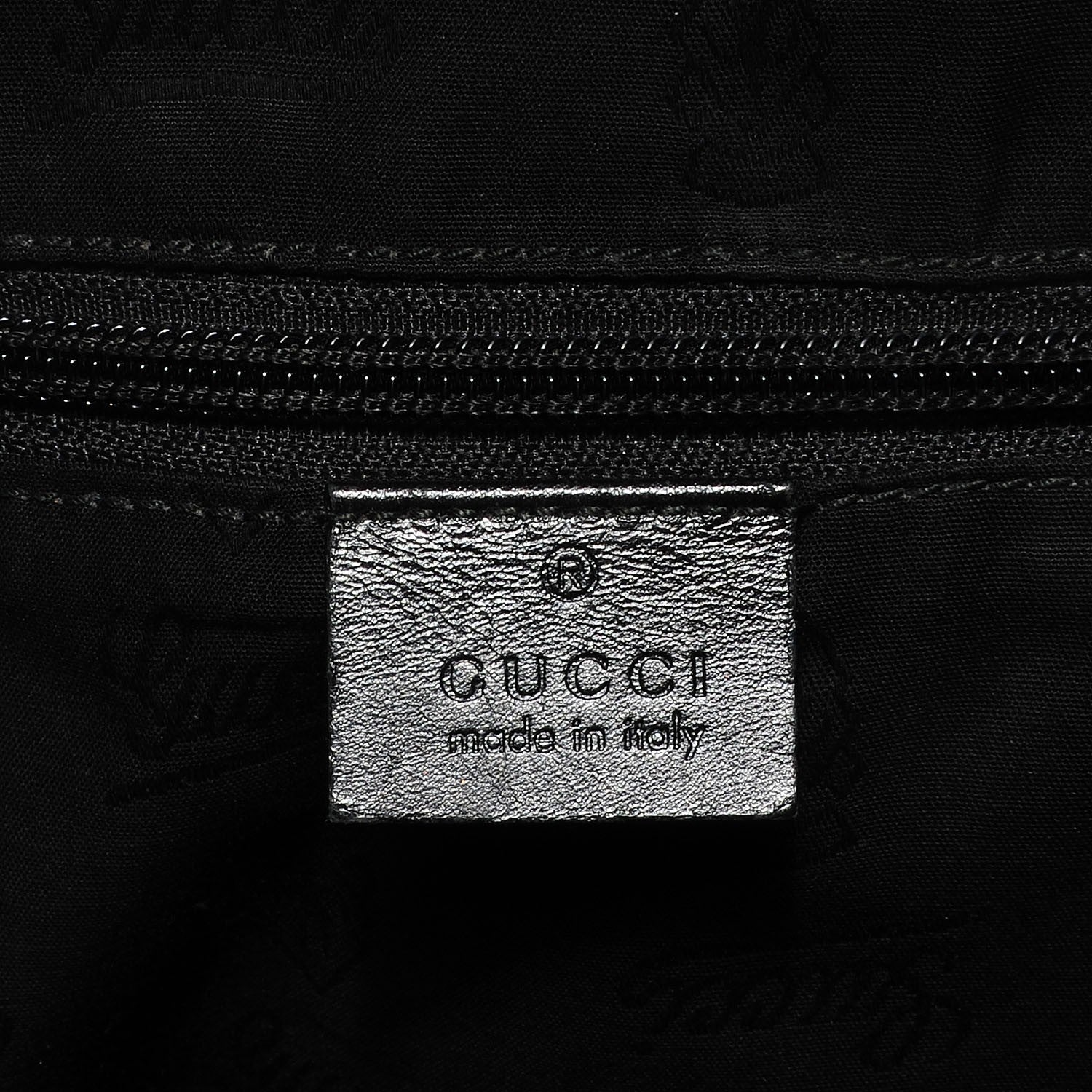 Gucci Imprime Monogram Medium Briefcase Black 6 of 9