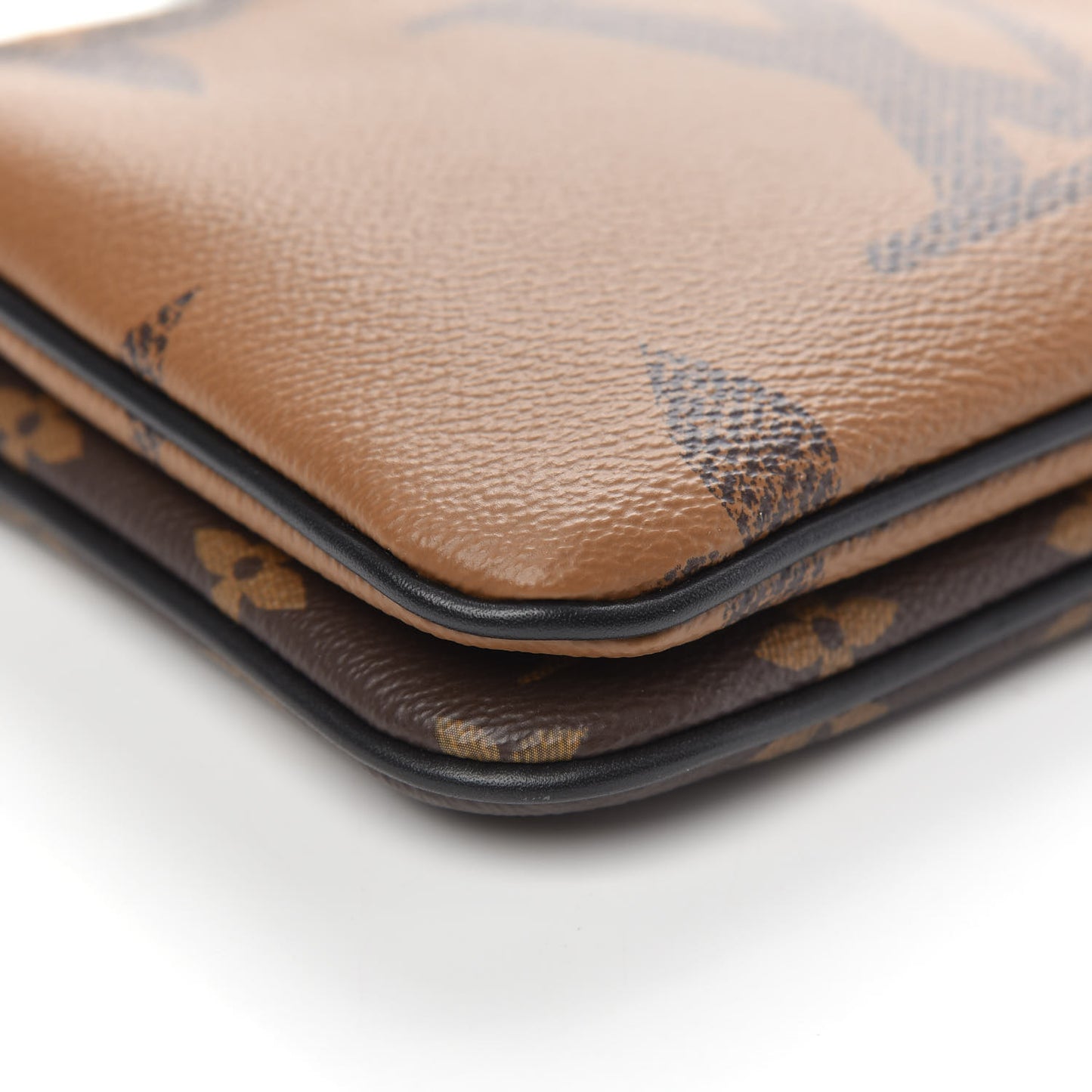 Reverse Monogram Giant Double Zip Pochette