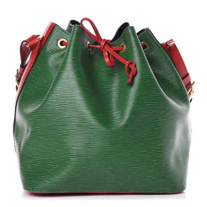 Louis Vuitton Epi Petit Bi-Color Noe Borneo Castillan Red 1 of 9