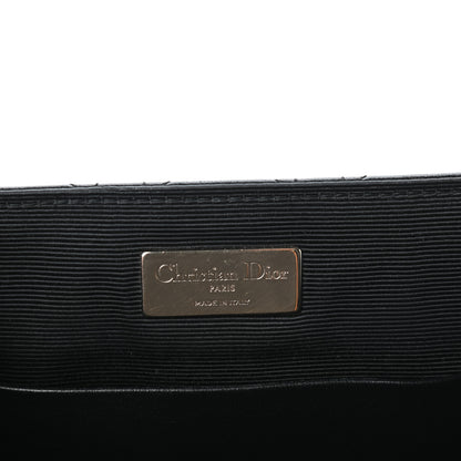 Christian Dior Lambskin Cannage Small Lucky Badge Stardust Backpack Black 6 of 9