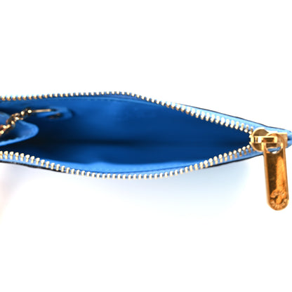 Louis Vuitton Vernis Valentine Key Pouch Light Blue 5 of 6