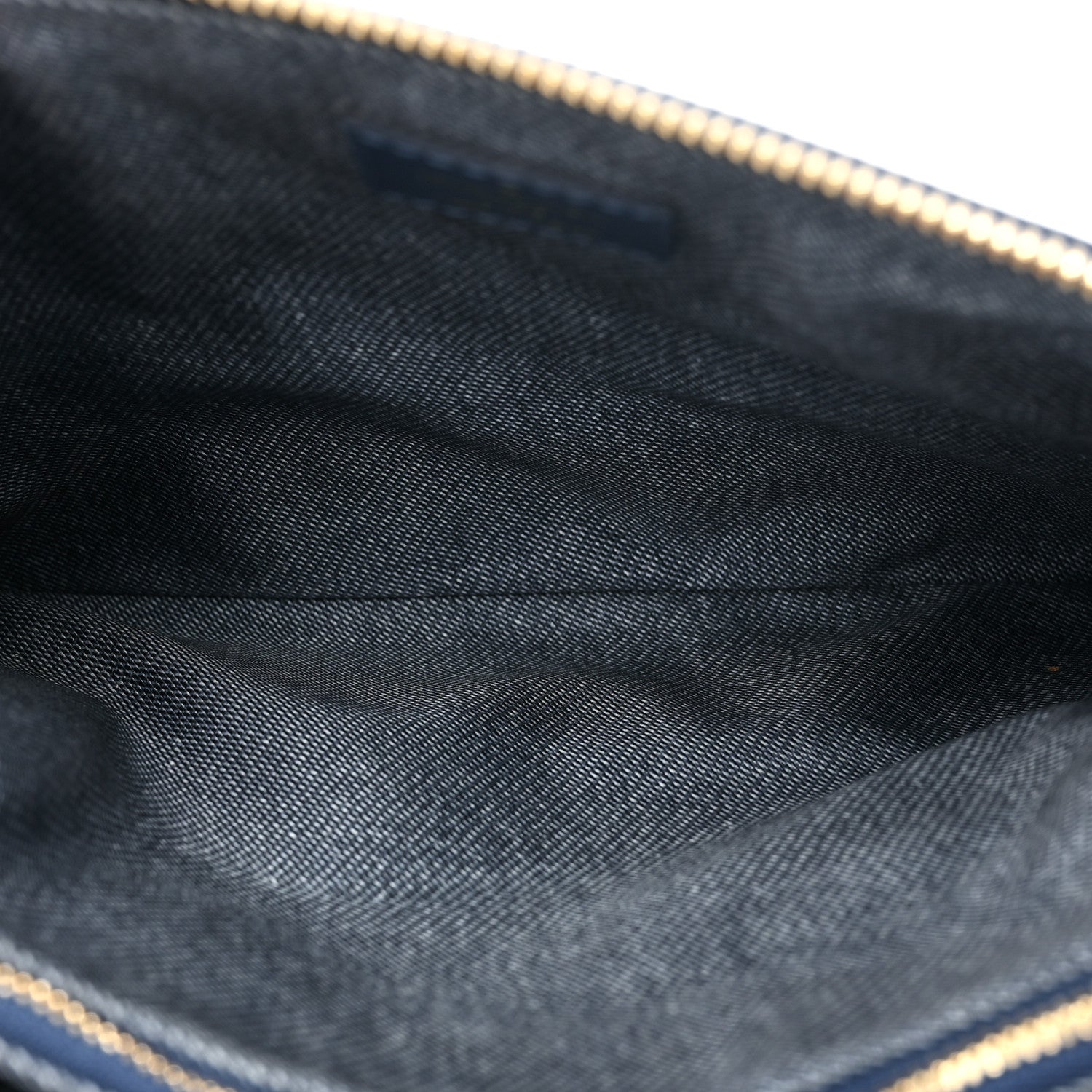 Louis Vuitton Lambskin Embossed Monogram Coussin PM Denim Blue 5 of 14