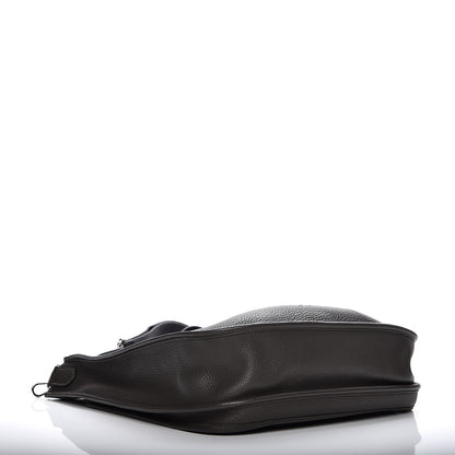 Hermes Taurillon Clemence Evelyne III GM Etain 5 of 9