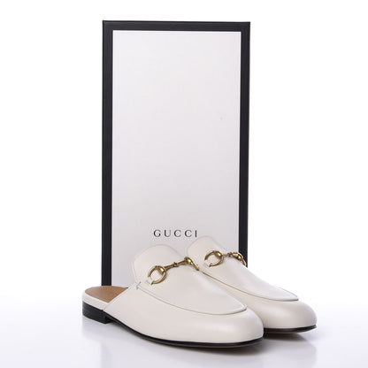 Gucci Malaga Kid Womens Princetown Slippers 37 Mystic White 11 of 11