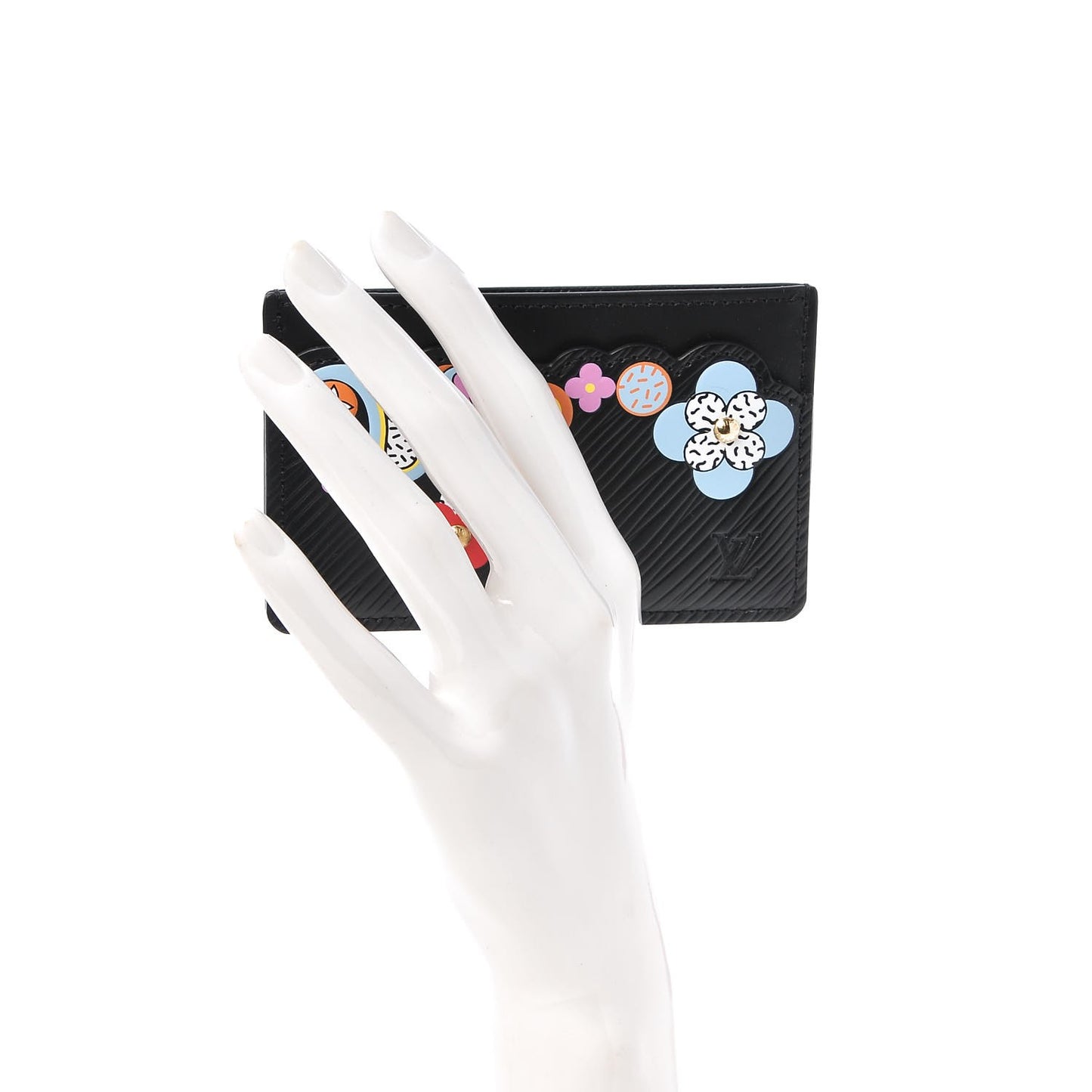 Epi Flower Remix Card Holder Black