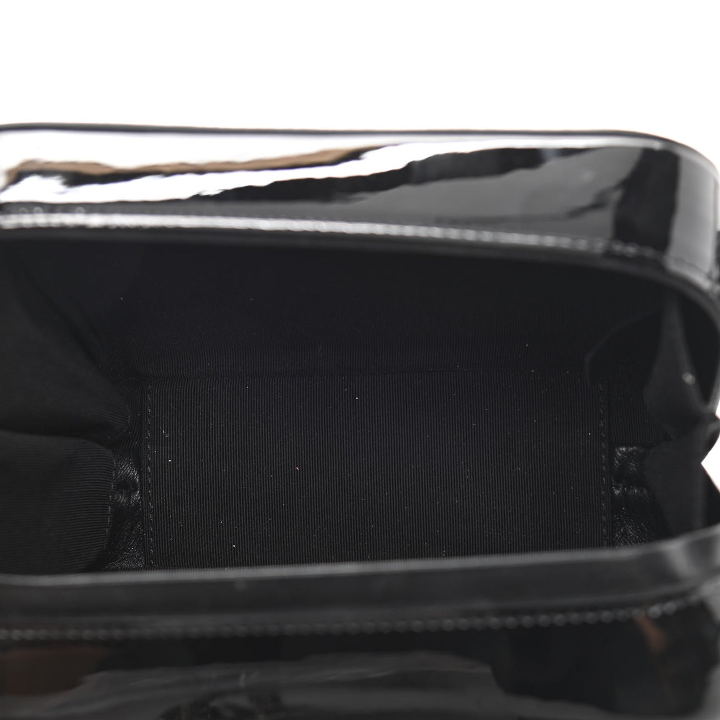 Glitter Patent Evening On The Moon Camera Case Black Multicolor