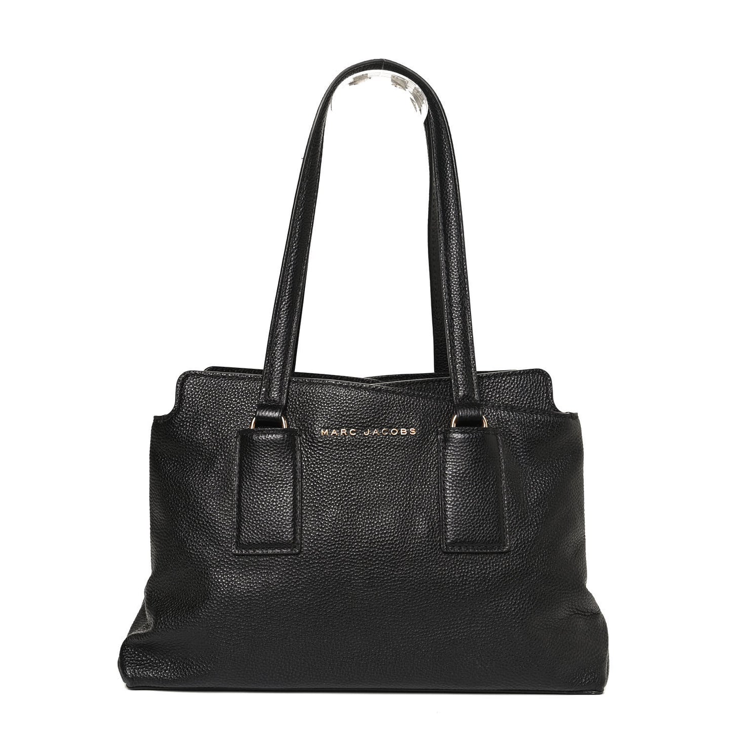 Pebbled Calfskin Tote Black
