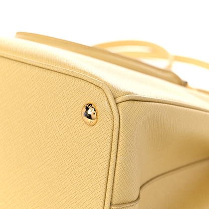 Prada Saffiano Medium Galleria Double Zip Tote Ginestra 10 of 19
