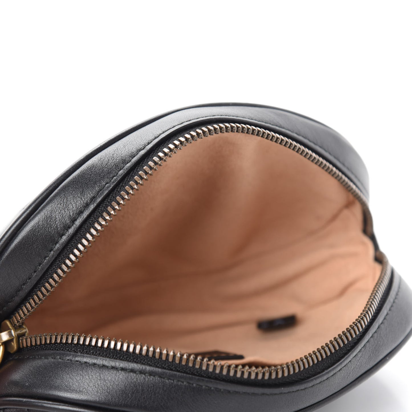 Calfskin Matelasse GG Marmont Belt Bag 95 38 Black