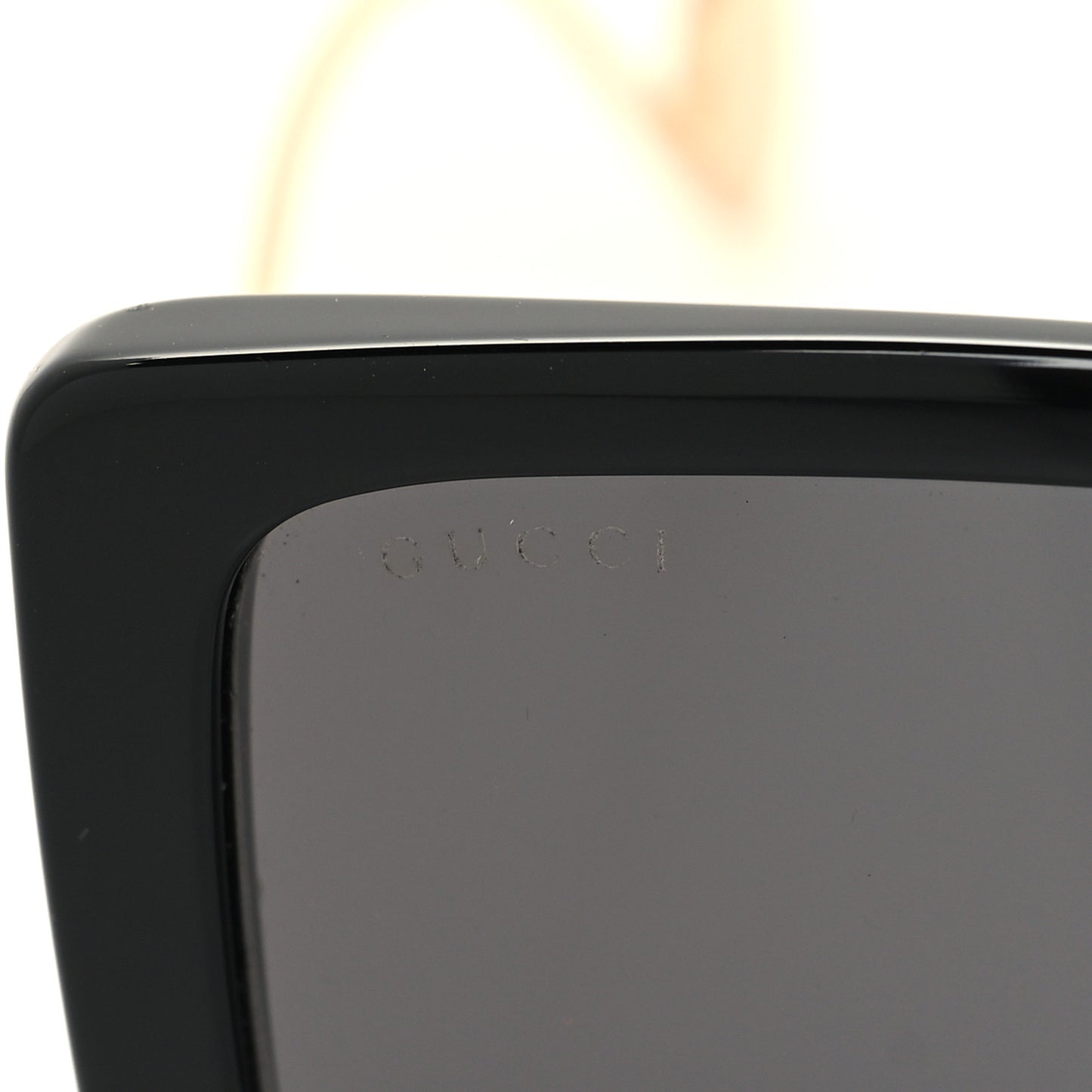 Acetate Oversize Square Frame GG0434S Sunglasses Black
