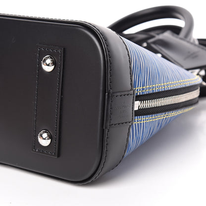 Louis Vuitton Epi Alma BB Denim Light 10 of 11
