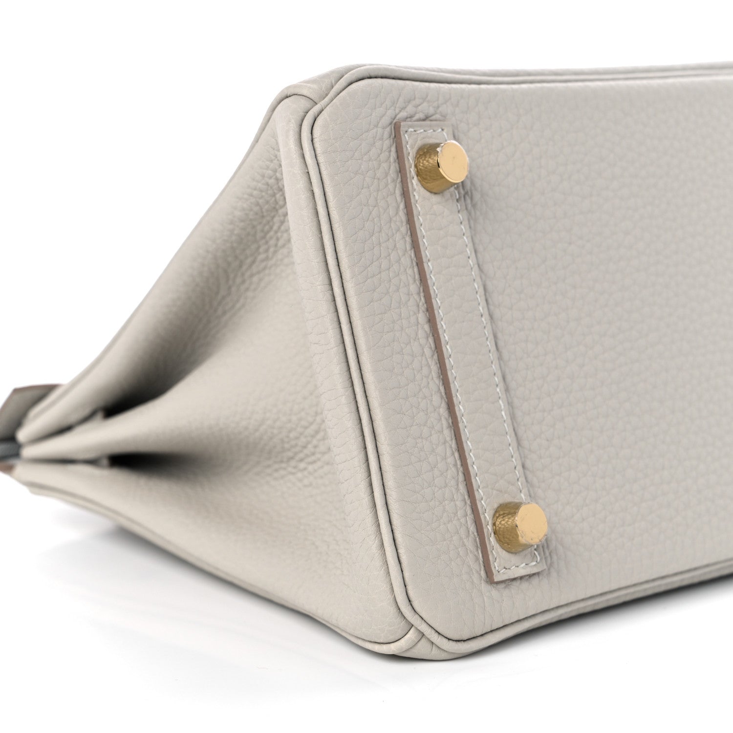 Hermes Togo Birkin 25 Gris Perle 8 of 10