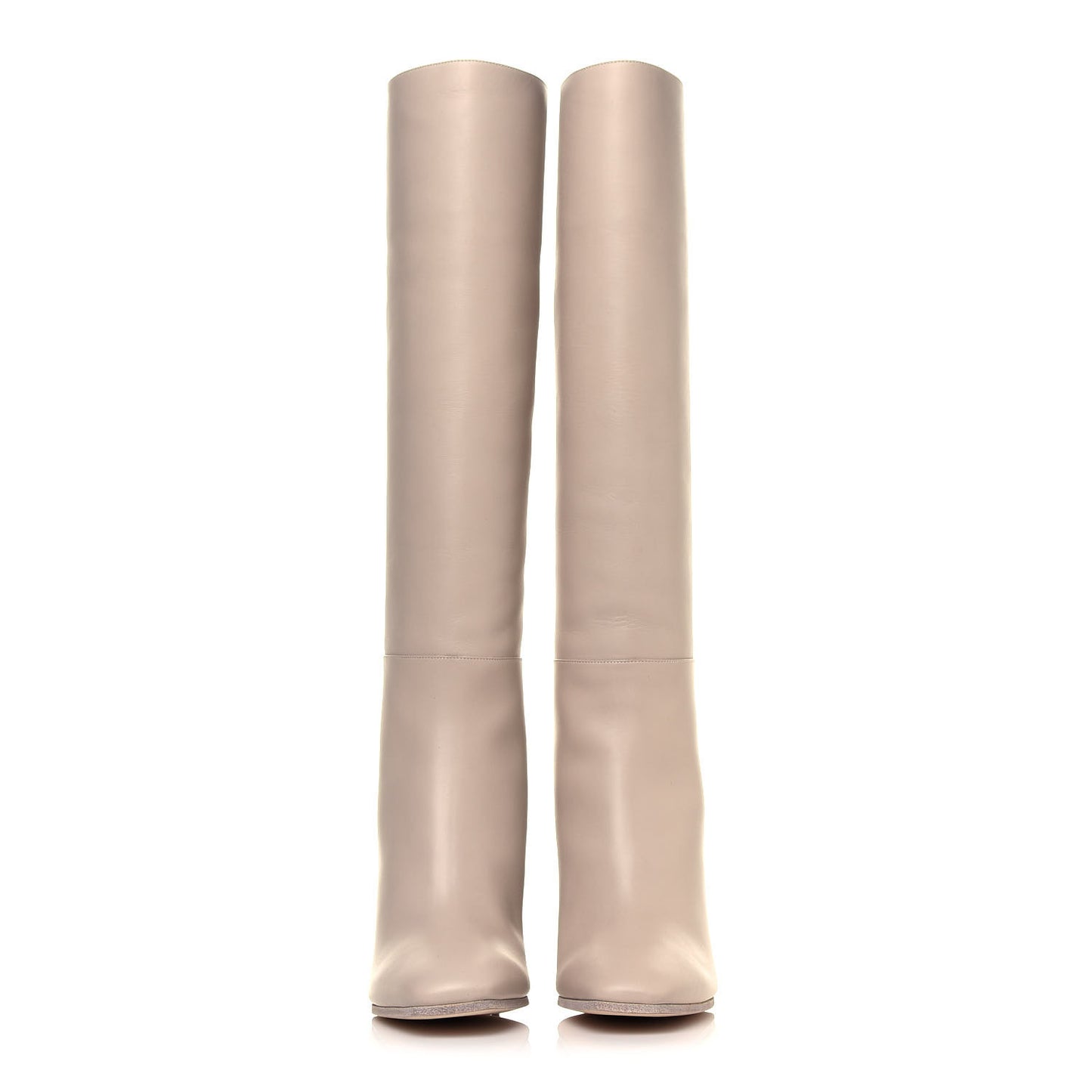 Calfskin Britney Boots 40 Beige