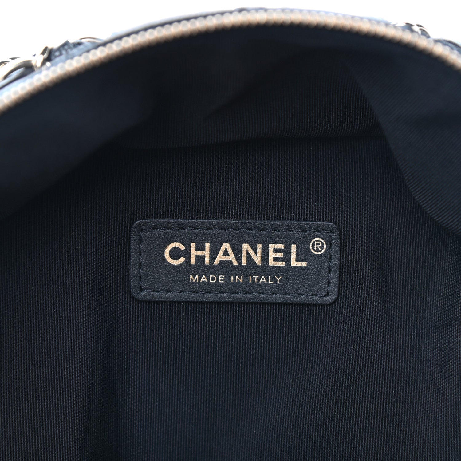 Chanel Caviar Quilted Medium Zip Around Backpack Black 6 of 9